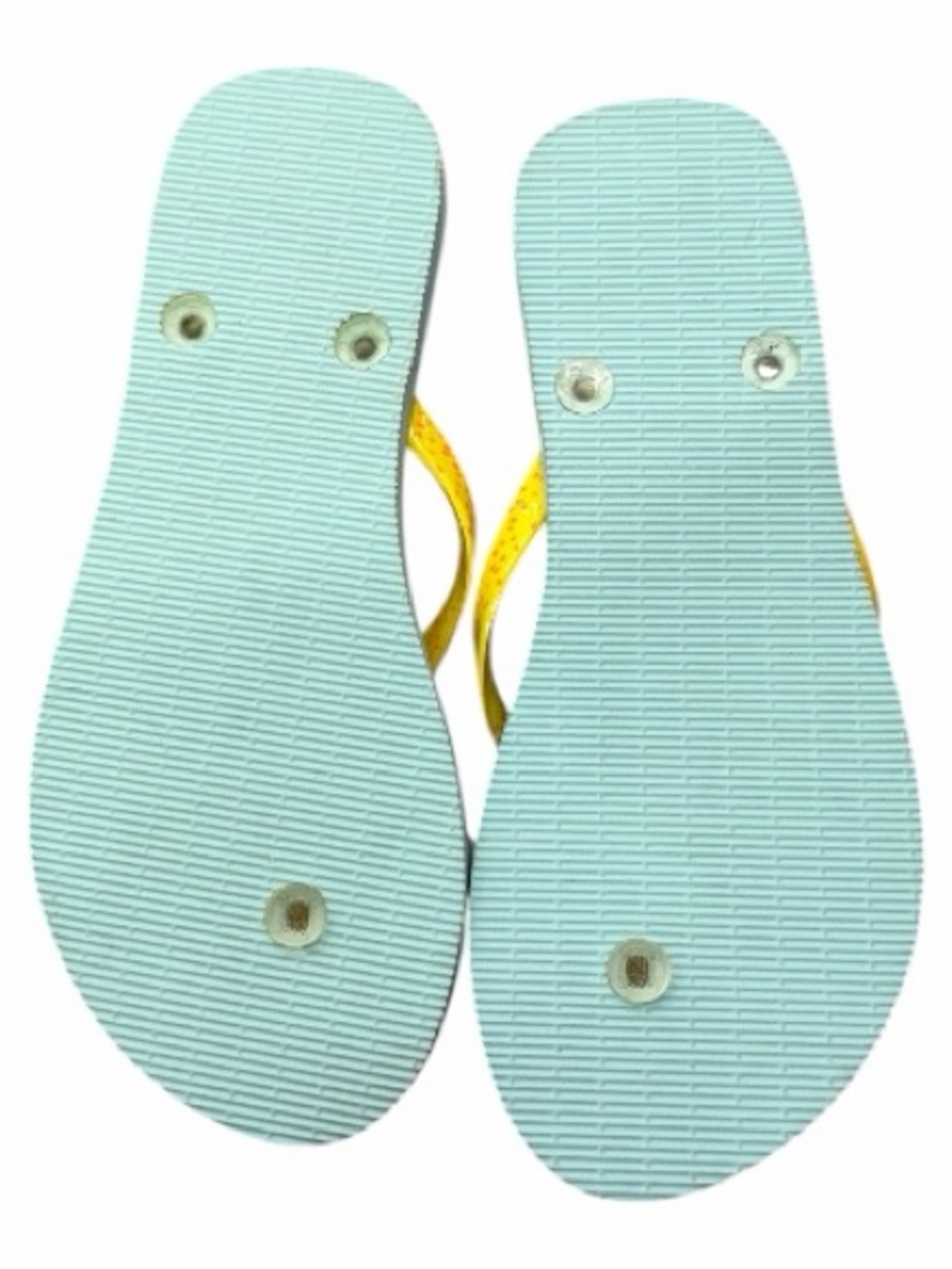 VERA BRADLEY LEMONS FLIP FLOPS Sz 7/8 - Picture 2 of 3